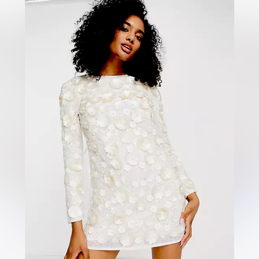 Asos Design Sequin Dress - Size 0